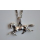 Pendentif Cheval argent massif