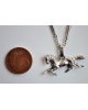 Pendentif Cheval argent massif