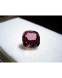 Tourmaline rose taille antique carrée