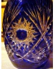 Carafe cristal bleu Klein de Baccarat