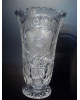 Vase sur pied taille PK 500 Cristal de Bohême