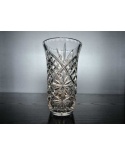 Bohemian Crystal Vase Blues Series