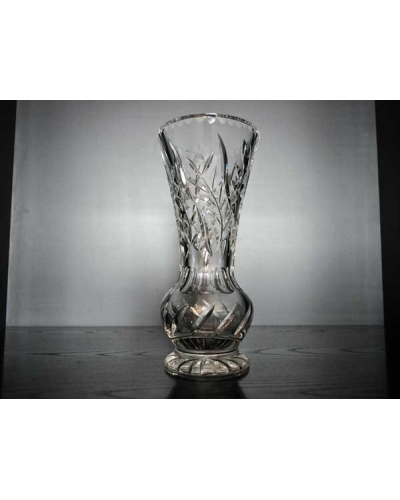 Vase Fleur sur pied Cristal de Bohême