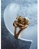 Bague Rose or jaune 750/ººº