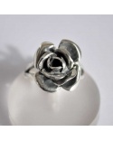 Bague Rose argent massif 925 GM Arior