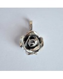 Pendentif Rose argent massif 925 MM Arior