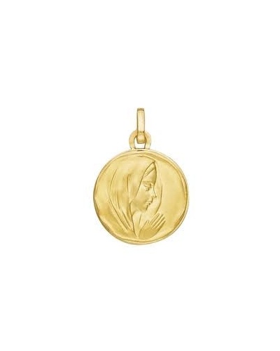 Médaille vierge or jaune 750