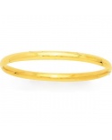 Bracelet demi-jonc or jaune 750 7 mm