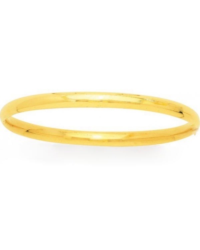 Bracelet jonc or jaune 750 9 mm