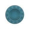 Assiette creuse bleu pétrole Cottage Casa Alegre
