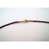 Cordon coton marron or jaune 750