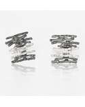 Pendientes Diluvi Oxid plata 925 Arior