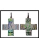 Croix scapulaire émaux argent massif 925 Arior