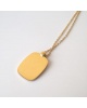 Médaille d'Amour ovale or jaune 750 Augis