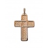 Croix fantaisie argent massif 925 GM