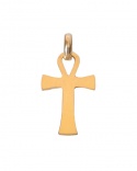 Cruz de vida egipcia oro amarillo 750 Augis GM