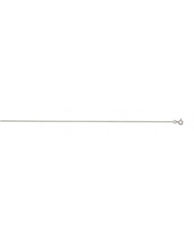 Chaine forçat limée or blanc 750 45 cm