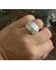 Bague Sumo argent massif Arior