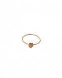 18 Carat Yellow Gold Double Heart Ring