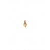 Pendant mini heart yellow 18 kt gold