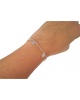 Pulsera 7 Angeles plata de ley 925