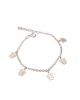 Pulsera 7 Angeles plata de ley 925
