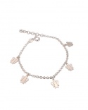 Pulsera 7 Angeles plata de ley 925