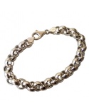 Pulsera rolo 9 mm plata 925