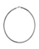 Collier Oméga 4 mm argent 925 rhodié Caplain St André