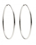 Criollas 60 mm aros plata 925