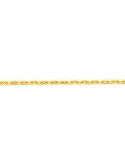 750 Yellow Gold Forced Filed Chain 2.15 mm