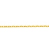 Cadena forzada diamantada oro amarillo 750 2.15 mm