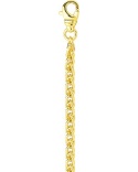 750 Yellow Gold Spiga Solid Chain 3.2 mm