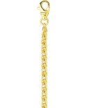 Chaîne Spiga massive or jaune 750 3.2 mm