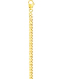 750 Yellow Gold Gourmette Chain 3.4 mm