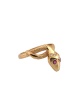 750 Yellow Gold Head Snake Ring with Ruby