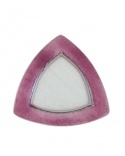 Gobi Fuchsia Triangle Plate 20 cm Ainsi de Suite