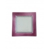 Plato cuadrado 20 cm Gobi fucsia Ainsi de Suite