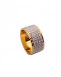 2 750 Yellow Gold Wide Wedding Ring 10 mm Orest