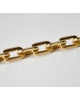 Bracelet forçat or jaune 750 Caplain