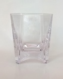 Caja 6 vasos de whisky Louvois Cristallerie Royale Champagne