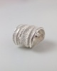 Bague Sinera blanche argent 925 Arior