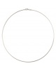 Collier câble rond 1.5 mm argent 925