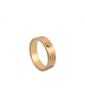 750 Yellow Gold Wedding Ring Vis Diamond