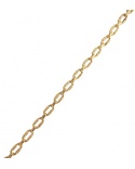 Pulsera Gallones Oval oro amarillo 750