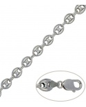 Bracelet grain de café 11 mm argent 925