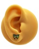 Pendientes mariposa emalte oro amarillo 18k Arior