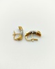 tes eslaboPendientes bicolor diamantes oro 18k