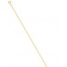 Pulsera Bilbao 2.1 mm oro amarillo 18K