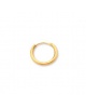 Small hoops in 18 carat yellow gold 13.5 mm diameter